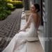 Wedding 2025 Spring/Summer Backless Mermaid Tail Gown Vintage Slimming Long Sleeve Dress_ecoleips.com