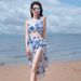 Aria Basics Vacation Beach Hot Spring Swimsuit Women Two-Piece Bikini BIKINI Three-Piece Set European And American High-End New_ecoleips.com