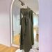 Luxury High-Waist Pleated Maxi Dress – Elegant Long-Sleeve Formal Gown With Adjustable Belt (Peacock Green, Blush Pink, Olive)_ecoleips.com