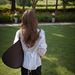 Minimalist White Linen Shirt, Women's Sun-Protective Jacket, Lightweight Summer Casual Long-Sleeved Top_ecoleips.com