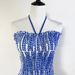 Cross-border 2025 In-stock Niche Embroidered Hollowed-out Waist-cinching Strapl Dr, Summer Seaside Ruffled Mini_ecoleips.com