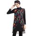 Muslim Women's Conservative Printed Swimwear Cover-Up Modest Swimsuit Women's Clothing Beachwear_ecoleips.com
