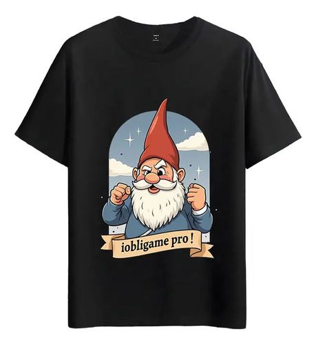 Women's T-Shirts Tshirt Muscle Freaks Gnome Obligame Pro Estilo Dwarf Mascot_ecoleips.com