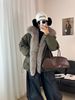 girl Full Large Fox Fur Collar 2025 New High-End Coat For Women 90 Down Liner Mid-Length Parka_ecoleips.com