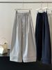 Women's Lace Trimmed Wide Leg Pants Loose Fit Quick Drying Chic Cropped Casual Summer Fashionable Bottoms_ecoleips.com