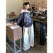 Women's Sexy Off-Shoulder Long Sleeve T-Shirt Loose Fit Slimming Top For Summer Europe & America_ecoleips.com