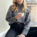 Diyun European And American Casual Woolen Long-Sleeve Coat Sweater Women's Fashion 2025 Autumn Winter_ecoleips.com