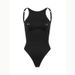 Aria Basics 2025 One-piece Swimsuit Women, European And American Style Bikini, New Sexy Solid Color Women's Swimwear, Cross-border_ecoleips.com
