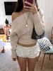 himalaya cardigan~lazy style pullover sweater, cashmere knitted cardigan, women's spring and autumn fashion long sved_ecoleips.com