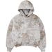 Women's Camouflage Hoodie Maple Leaf Print Pockets New Fall Collection_ecoleips.com