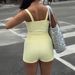 Women's Clothing Women's Y2K Sporty Style Two Piece Set Design Spring Summer Tank Top And Shorts Outfit For Formal & Casual For Women_ecoleips.com