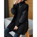 Carefully Selected Winter Outfits: Stylish High-neck Patchwork Sweater For Women, Korean-style Fashion, Loose And Warm_ecoleips.com