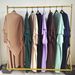 New Dubai Women's Solid Color Batwing Sleeve Loose Robe With Hijab Two-Piece Dress P105_ecoleips.com