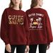 Cross-Border European American Versatile Fashion Outer Island Print Women's Hoodie, Autumn And Winter Fleece Crew Neck_ecoleips.com