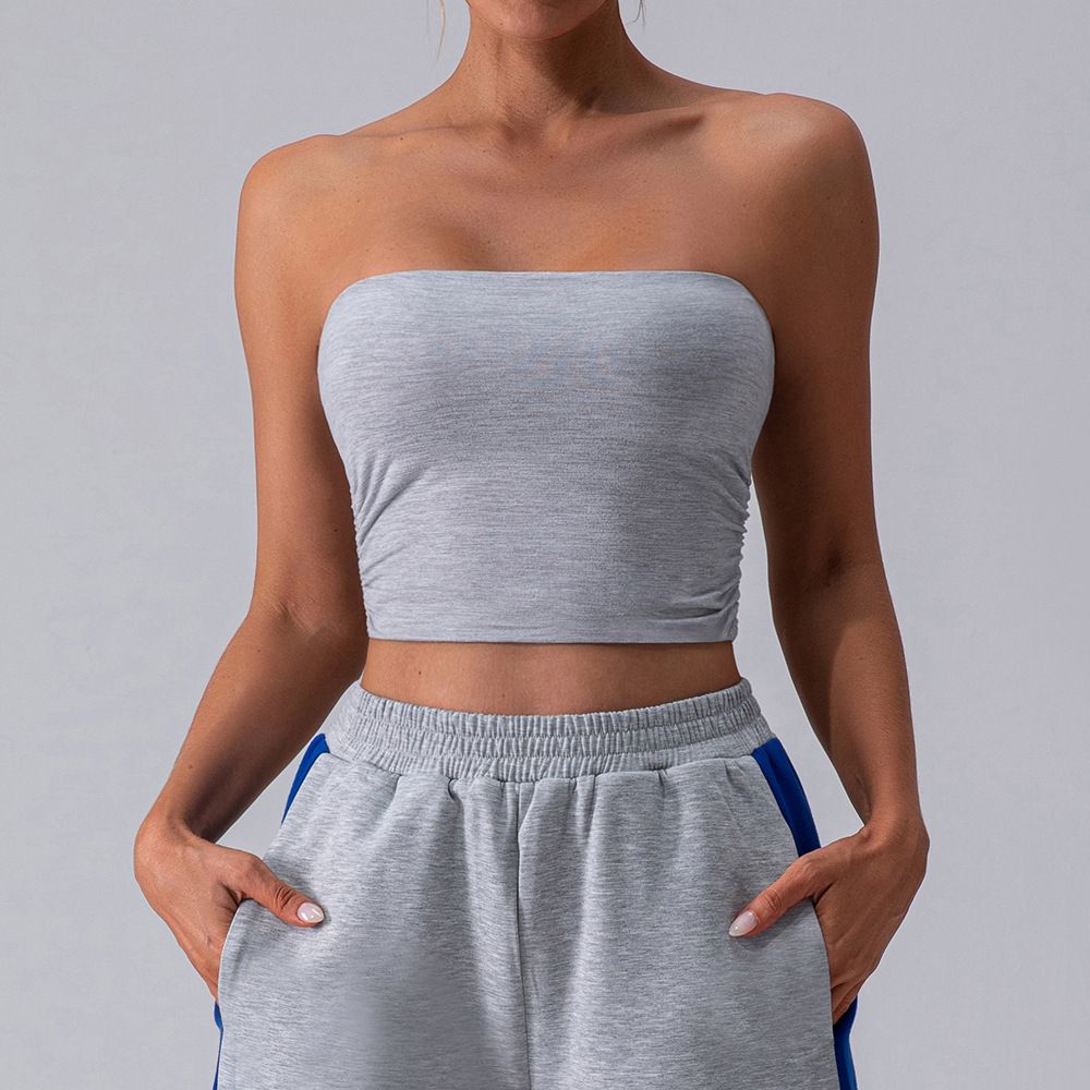 Women's Clothing Shockproof Beautiful Back Yoga Vest Sexy Gathered Quick Drying Fitness Clothes Running Tight Sports Underwear_ecoleips.com