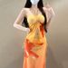 Women's Three Piece Bikini Swimsuit Set with Long Skirt Slim Fit Fashionable Print for Beach Vacation Wholesale_ecoleips.com