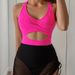 Women's Back Cross-Tie One-Piece Swimsuit - Slimming High-Cut Design With Asymmetric Hem, Sexy Monokini For Beach & Pool_ecoleips.com