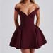 2025 Spring Summer New Women's Fashion Low-Cut V-Neck Sexy Backless Solid Color Dress_ecoleips.com