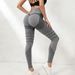 High Waisted Women's Yoga Pants Hip Lifting Nude Feel Long Tight Fitting Pilates Shark Fitness Wear Professional Clothing_ecoleips.com
