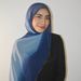 Women's Clothing Elegant Chiffon Scarf – Shimmering Gradient Shawl For Women, Lightweight & Versatile Head Wrap, Middle Eastern Style, 175x70cm_ecoleips.com