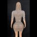 Women's Clothing Hooded Short Skirt 2 Piece Set Glitter Sequin Hat & Mini Dress 2-Piece Set For Birthday Party, Stage Performance, And Night Out_ecoleips.com