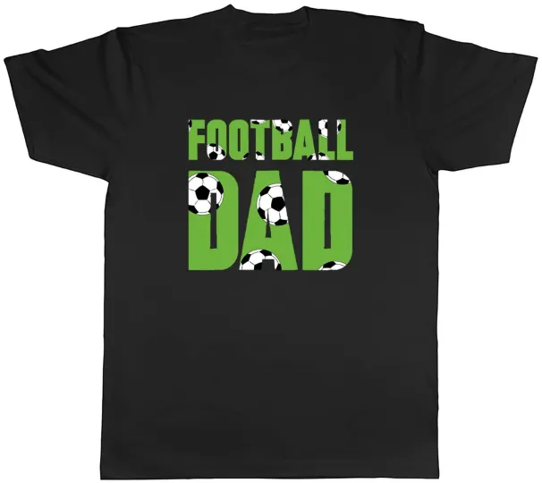 Women's T-Shirts Football Dad Pattern Sports Mens Unisex T-Shirt Tee Gift_ecoleips.com