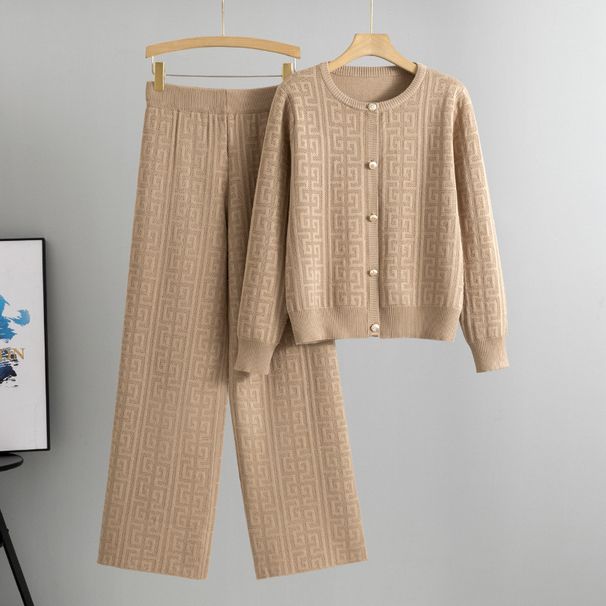 European American Foreign Trade Cross-border Sports Casual Knit For Women, Autumn Winter Fashion Cardigan Sweater And_ecoleips.com