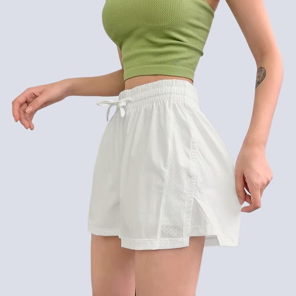 Women's Summer Sports Shorts, Quick-dry, Two-in-one Design, Anti-exposure, Three-point Running Training, Fitness Yoga_ecoleips.com