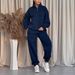 Minimalist Zip-Up Hoodie & Pants Set – Casual Winter Lounge Wear (Beige/Black/Blue, S-5XL)_ecoleips.com