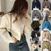 New European And American Coat Temperament Stand-up Collar Large Pocket Neutral Style Women's Jacket Small Fragrant Style Spring And Autumn Coat Women_ecoleips.com