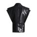 K New Crocodile Patterned Patchwork Suit Fabric Vest With Personalized Tailoring, Fashionable And Adjustable Top Jacket_ecoleips.com