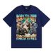 Funny Gorilla Meme T Shirts Born To Shit Forced To Wipe Y2K Aesthetic T-shirt Men Women Summer Tops High Quality Cotton T-shirts_ecoleips.com