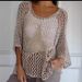 Women's Clothing Five Star Round Neck Sweater Female Commuting Elegant Three Quarter Sleeve Top Air Conditioning Shirt_ecoleips.com