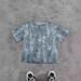 Women's Casual Loose T-Shirt round Neck Short Sleeve Unique Leaf 3D Print Fashion Top European American Style_ecoleips.com