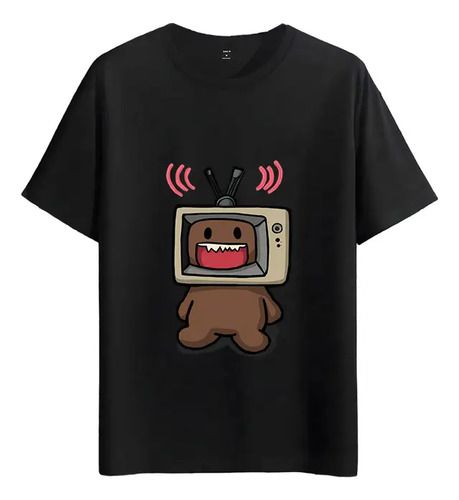 Women's T-Shirts Tshirt Muscle Freaks Domo Tv Estilo Funny Graphic Tee_ecoleips.com