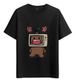 Women's T-Shirts Tshirt Muscle Freaks Domo Tv Estilo Funny Graphic Tee_ecoleips.com