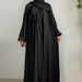 Verve 2025 Spring New Turkey Dubai Solid Color Two-Piece Women's Robe Dress_ecoleips.com