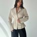 Women's Clothing Elegant Blazer American Style Solid Color Cardigan Long Sleeve Slim Fit Coffee Dark Blue Black_ecoleips.com