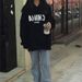 American Retro Hooded 250g Sweatshirt For Women, Winter Fleece-lined, Thickened, Korean Style, Plus Size,_ecoleips.com