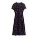 2024 Summer New European American Style Fashionable Romantic With Elegant Slit And Tie, Mid-Length Wrap Dress Wholesale_ecoleips.com