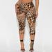 Women's Clothing Slim Fit Hip Hugging Five Point Pants Basic Style Casual Comfortable Solid Color Versatile Bottoms_ecoleips.com