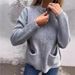 Women's Casual Fashion Solid Color Pocket Cardigan Coat Autumn/Winter New Clothing Style_ecoleips.com