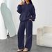 Oversized Fleece Hoodie & Wide-Leg Jogger Set – Y2K Streetwear Loungewear (Black/White/Beige, S-XXXL)_ecoleips.com