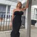 Elegant High-Waist Pencil Dress With Backless Detail - Stretchy Bodycon Midi Dress For Women, Office To Party Chic_ecoleips.com