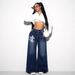 Women's Clothing Retro Loose Wide Leg Jeans Trousers_ecoleips.com