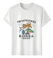 Women's T-Shirts T-shirt Muscle Freaks Korean Tiger Engraved Style Korea Fashion_ecoleips.com