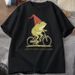 Off To Cause A Kerfuffle Frog T-Shirt Funny Weirdcore Sayings Unique Tshirt Adults Joker Women Graphic Tee Women Summer Tops Y2K_ecoleips.com