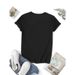 Women's Pure Cotton Top European Size Free Spirit Western Lifestyle Text Print R_ecoleips.com