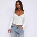 Direct From The Manufacturer: New Y2K Women's Clothing With Diamond Collar, Long-sleeve T-shirt, Stylish And Mature_ecoleips.com