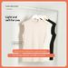 Huaye Summer Half-Turtleneck Sleeveless Vest For Women, Mulberry Silk Stretch Knit Solid Color Top, Base Shirt T-Shirt_ecoleips.com